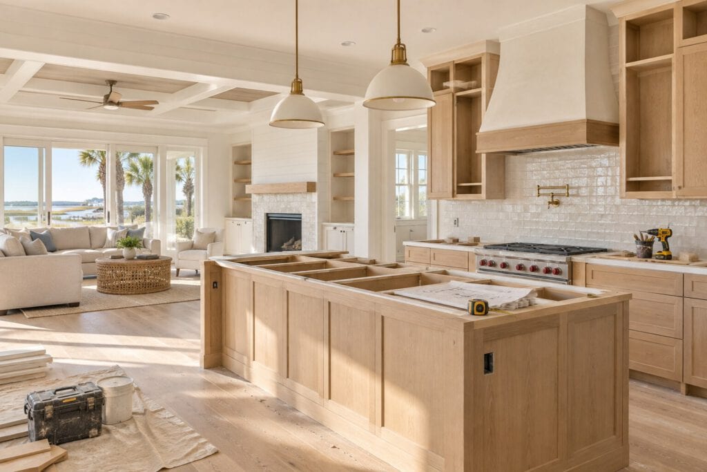 Flooring built on a solid subfloor